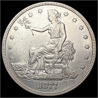 1877 Silver Trade Dollar CLOSELY UNCIRCULATED