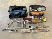 Selection of Tool Bags with Tools