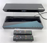 Sony Blu-ray Disc/DVD Players with Remotes