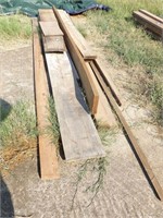 MISC LUMBER (2" TO 12" WIDE, VARIOUS LENGTHS)