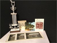 Vintage Horse Trophy & Travel Souvenir Pictures &