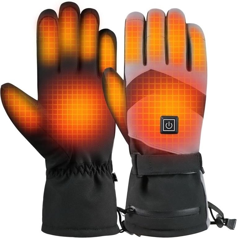 (N) Heated Gloves,Electric Heated Gloves for Men W