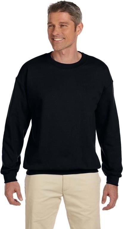 (N) Hanes Mens Ultimate Cotton Crewneck Sweatshirt
