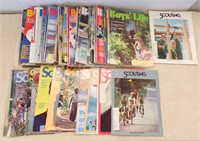 SCOUTING & BOY'S LIFE MAGAZINES FOR 70'S & 80'S