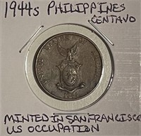 Philippines 1944S Centavo