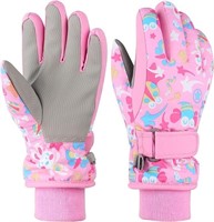 Newbep - Kids Winter Gloves Girls Size 7-9