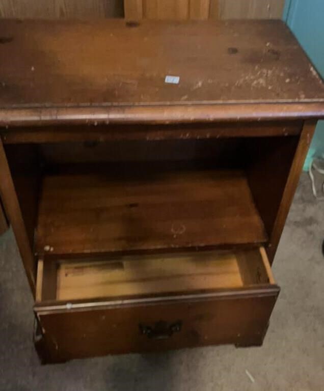 Side End table, and Extra Oak Cabinet for Kitchen