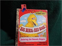 Big Bird's Red Book Little Golden Book ©1977