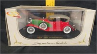 Diecast Signature 1934 Duesenburg