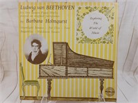 RECORD- LUDWIG VAN BEETHOVEN- BARBARA HOLMQUEST