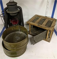 Punched Tin Box, Fairbanks Scale Screen Bottom