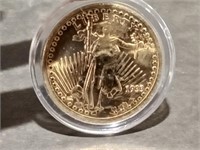 1933 Saint-Gaudens Replica Coin, 24K Gold Clad Coi