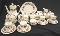 Paragon coffee set with coffee & tea cups/saucers