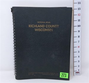 1983 Richland County Wisconsin Pictorial Atlas