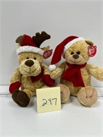 Christmas Bear & Moose New Plushies