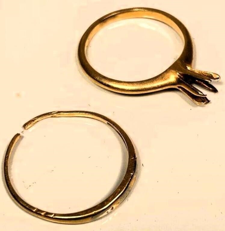 14K gold rings 0.1 Troy OZ