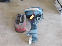 Lot 107  1956 Evinrude 15Hp Gas Boat Motor