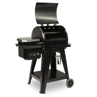 Pit Boss 600-sq in Black Pellet Grill