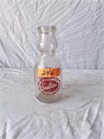 Sealtest Cream Top Milk Bottle Akron, Ohio