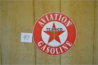 Texaco Aviation Gasoline Advertising Sign