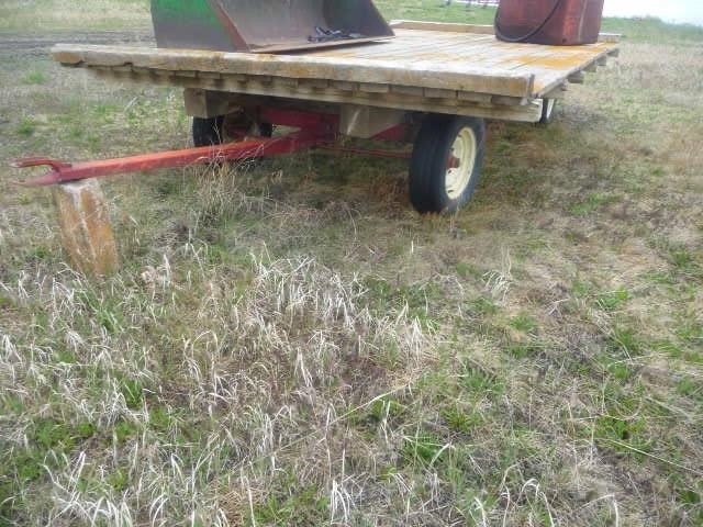Case Trailer with Wood 9' x 16' Deck