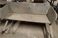 Wooden Buggy Seat (41" long x 20" high)