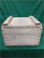 Small Arms Ammunition Wooden Box