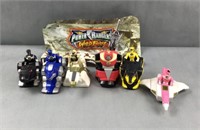 Power ranger toys and poster