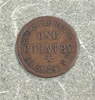 1863 CIVIL WAR MERCHANT TOKEN