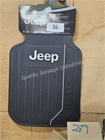 2pc jeep floor mats