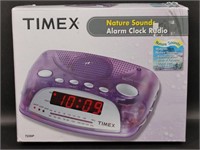 Timex Nature Sounds Purple Alarm Clock