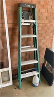 6’ Gorilla Fiberglas ladder
