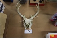 halloween deer skull with antlers