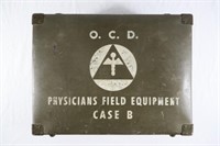 WWII O.C.D. Physicians Field Equipment Case