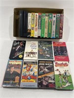 Classic VHS Tapes: John Wayne, Transformers