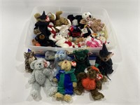 Tote Full of Ty Beanie Babies