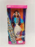 Second Edition Native American Barbie in Box