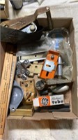 Vintage Hardware, Ash Tray, Strap Ratchet Hinge