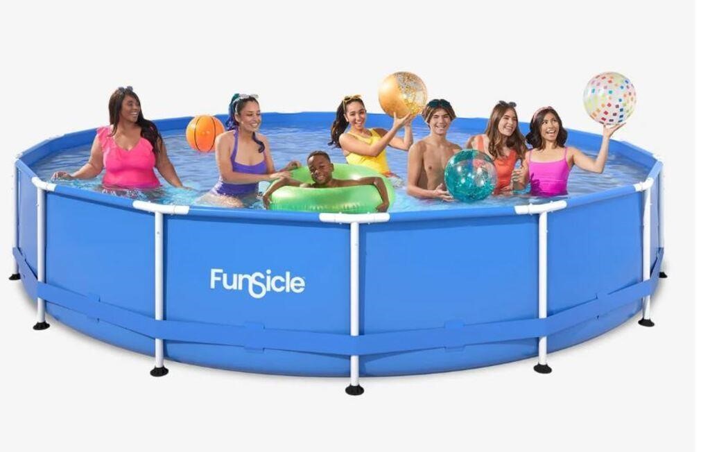 $369Funsicle 15' x 36" Outdoor Activity Round Swim