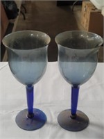 Two Blue Glasses
