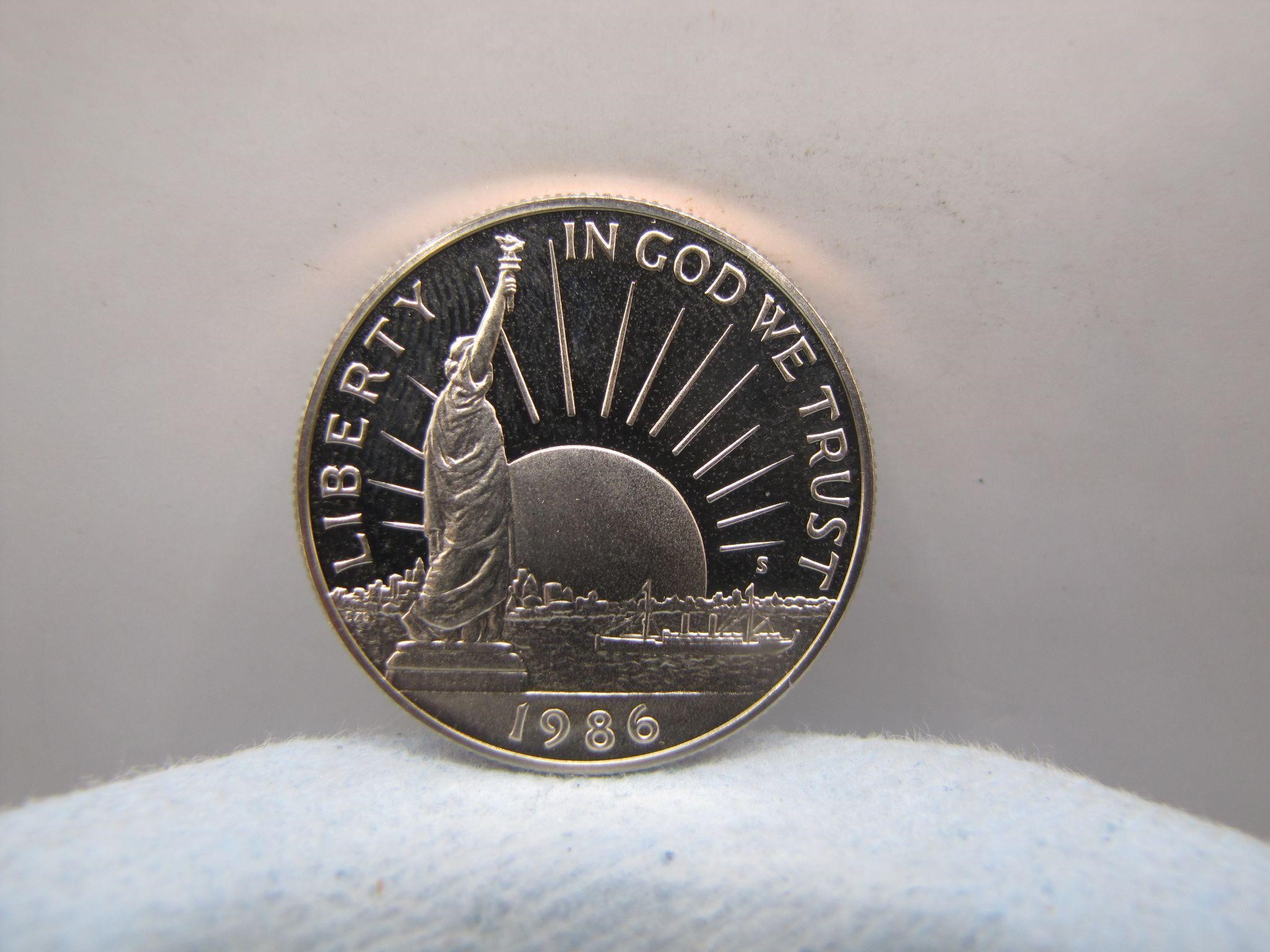 1986 U.S. Immigrant Half Dollar Coin