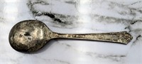 Heirloom Sterling Silver Damask Baby Spoon