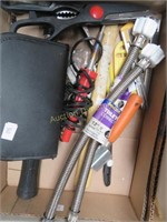 New Toilet Hose, Soldering Iron, Asst. Tools