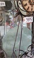 Rectangle Unframed Mirror, Round Table Top