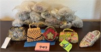 V - LOT OF MARYKEL COLLECTIBLE PURSES & SHOES (P47