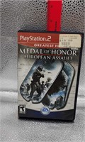 PLAY STATION 2 MEDAL OF HONOR EUROPEAN ASSULT