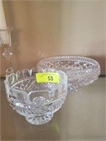 WATERFORD CRYSTAL FOOTED BOWL, BOWL