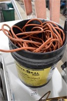 Bucket w/ Extension Cords