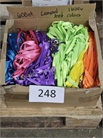 box of asst color lanyards