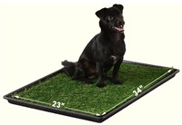 $100 31.5x21.5” Dog Grass with Tray
